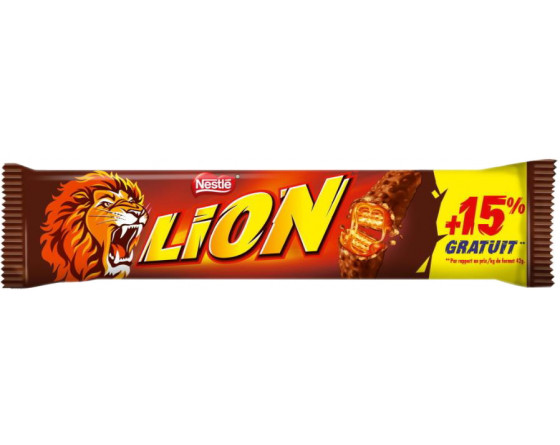 B.24 BARRES LION +15% - CHOCOLAT NESTLE - Barres Chocolat - Confiserie ...