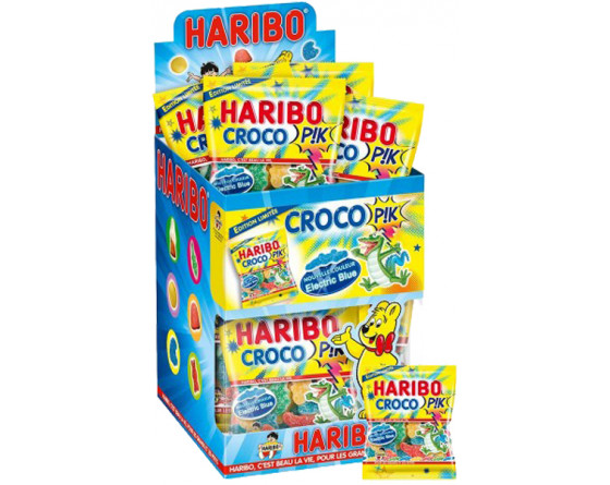 B.30 SACHETS CROCOPIK - SACHETS 40gr HARIBO - Bonbons Gélifiés ...