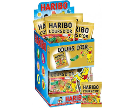 B.30 SACHETS OURS D'OR - SACHETS 40gr HARIBO - Bonbons Gélifiés ...